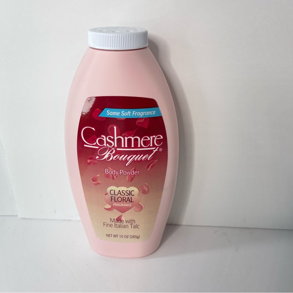 New Vintage Cashmere Bouquet Body Powder- Classic Floral Fragrance, 10oz